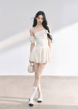 Waist cinching and slimming dress for women's