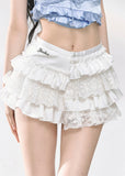 Half length A-line Slimming  short Skirt