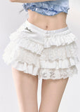 Half length A-line Slimming  short Skirt