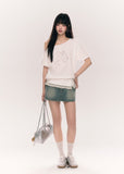 Sweetcore Loose Shoulder Shirt