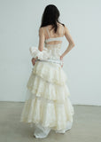 Romantic Fairy Style Lace Long Strap Dress