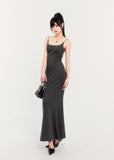 Contoured Silhouette Slip Dress