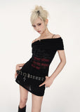 Shibuya Edge Off-Shoulder Tee