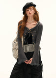 Striped Lace Camisole