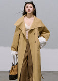 Lyocell Cotton Long Trench