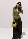 Lazy Fit Long Trousers  Linear Breath Edition