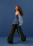Seaside Bubble Skirt Dress