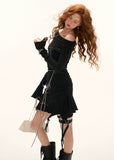 French Style Midi Dress