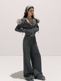 Fitted Wool-Blend Jacket
