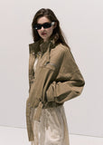 Distressed Workwear Moto Jacket