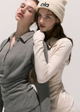 Fake Two-Piece Polo Top